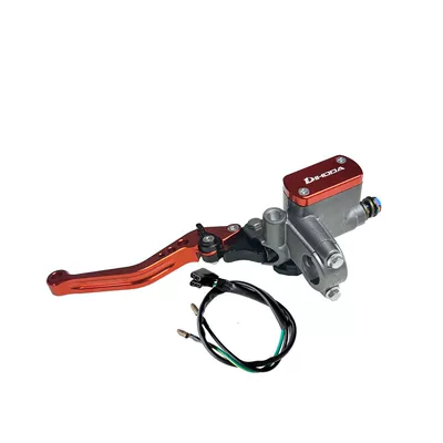 Other brake systems — motorcycles and electric bikes with - gray-pump-orange-left