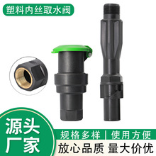 铜内丝快速取水阀6分1寸园林绿化快速取水器小区塑料取水栓方便体
