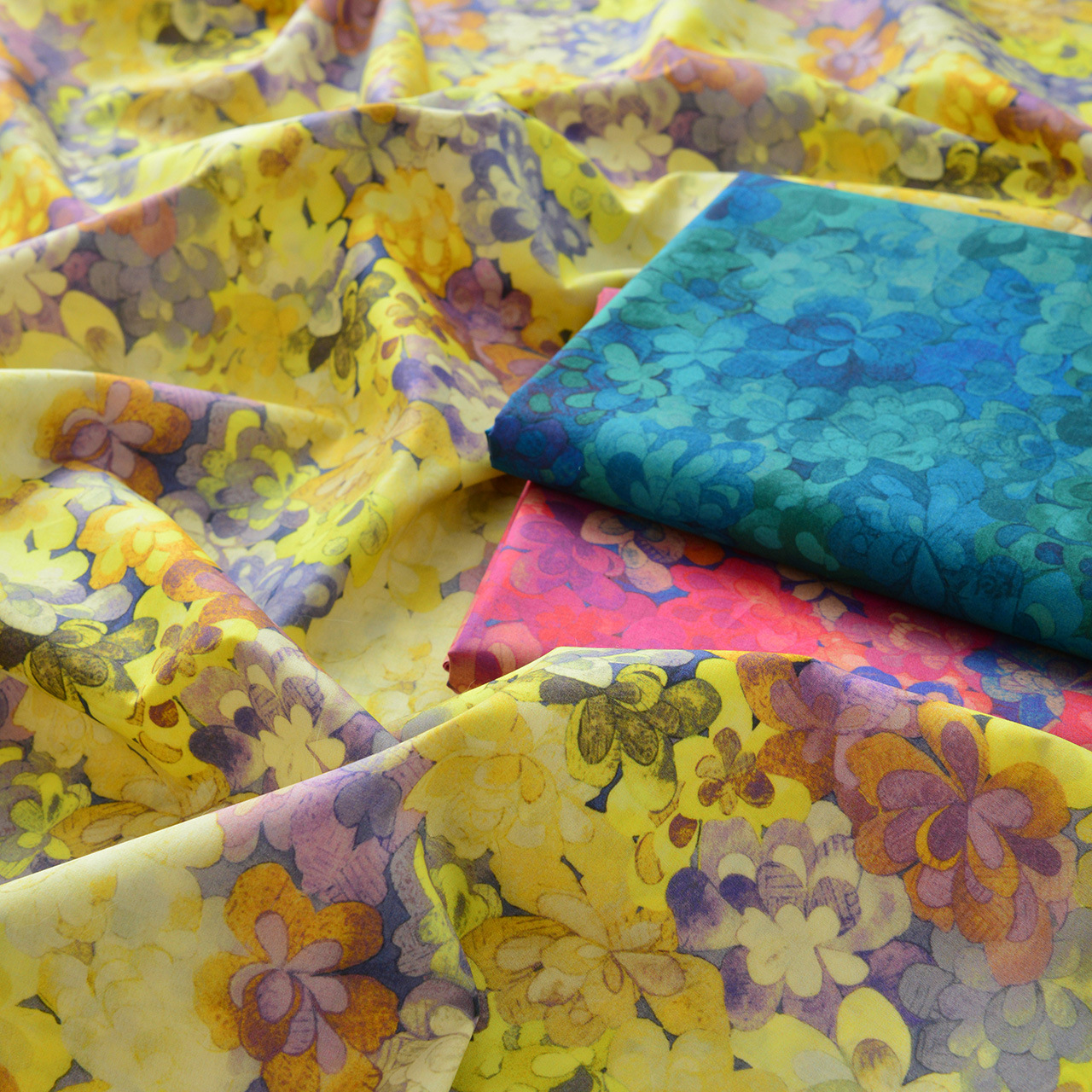 品质60支纯棉府绸布料手工DIY服装童装儿童连衣裙衬衫面料翡翠湾