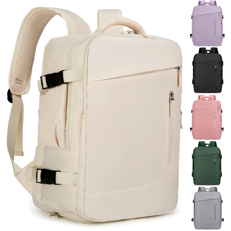 New Expandable Large Capacity Multifunctional Casual Laptop Bag Short Trip Backpack_voghion.com
