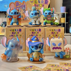 中国版ステッチ面白い日記シリーズブラインドボックスステッチフィギュアトレンディなおもちゃ人形デスクトップ装飾品女の子ギフト