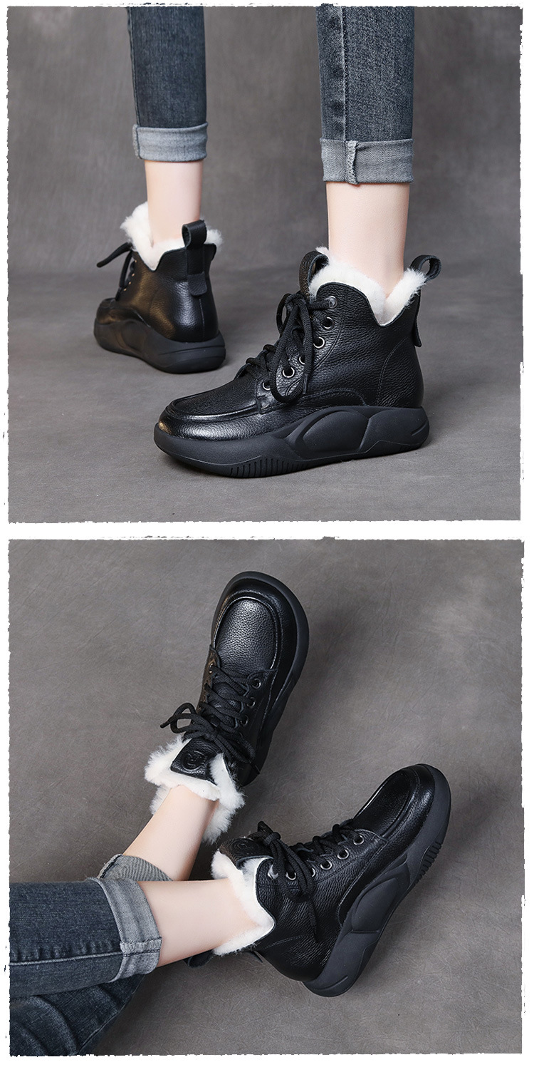 SAM Genuine Leather Ankle Boots Image 6