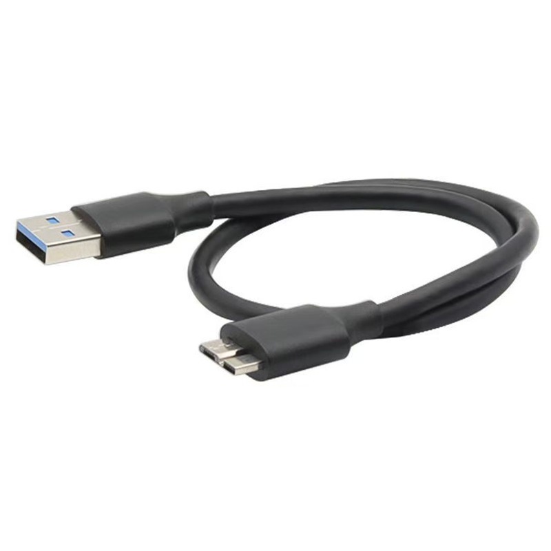 USB3.0 ハードドライブデータケーブル USB3.0 AM to MicroB 高速モバイルハードドライブケーブル ハードドライブボックスデータケーブル|undefined