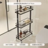 [♀‍♂【玻璃带轮款】高级黑40*16*70cm]