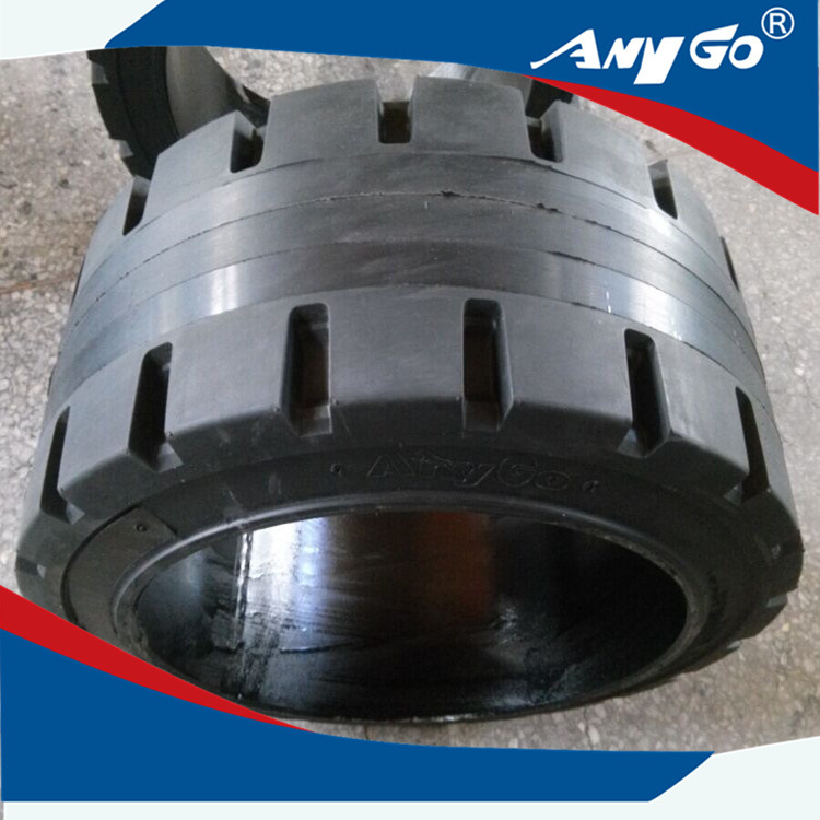 厂家销售AnyGo平板拖车实心轮胎21x8x15TR挂车轮胎