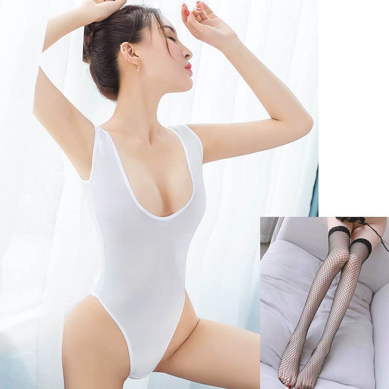 Dead Water sexy traje de lencería Sao ropa transparente medias SM sexy mono de extremo abierto Generación de cabello caliente