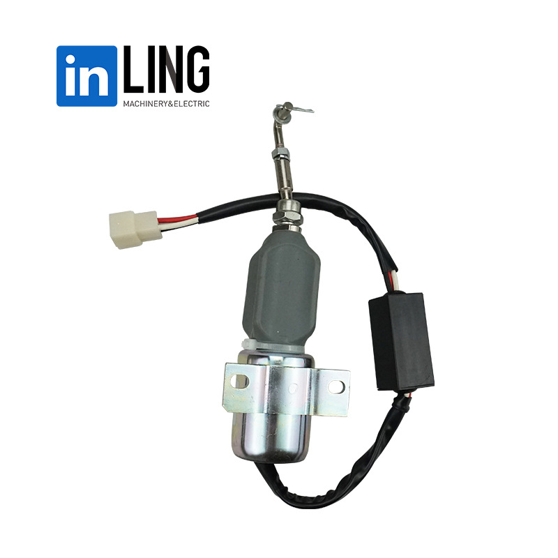 发动机组停机电磁阀 KM493-A-1111010 24v 断油电磁铁熄火控制器
