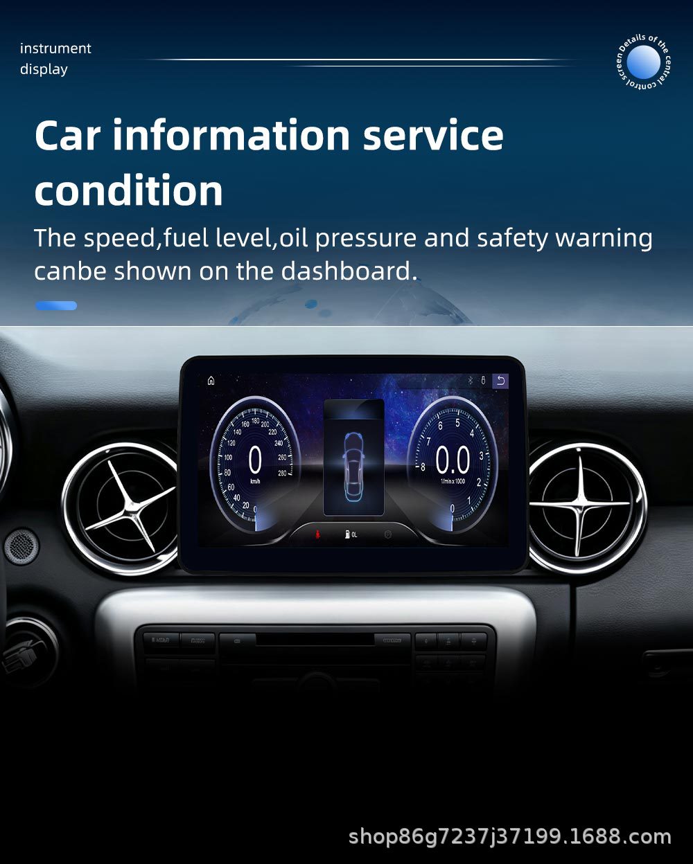 9inch Android Mercedes-Benz SLK SL SLC R172 R231 car central control navigation system with built-in Bluetooth and GPS