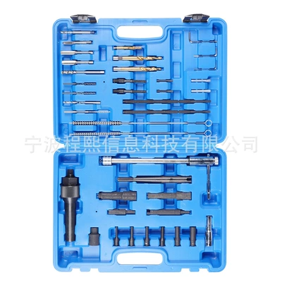 40-Piece Set of Diesel Vehicle Glow Plug Removal Tools M8/M10 Broken Glow Plug Extractor for Automotive Repair
