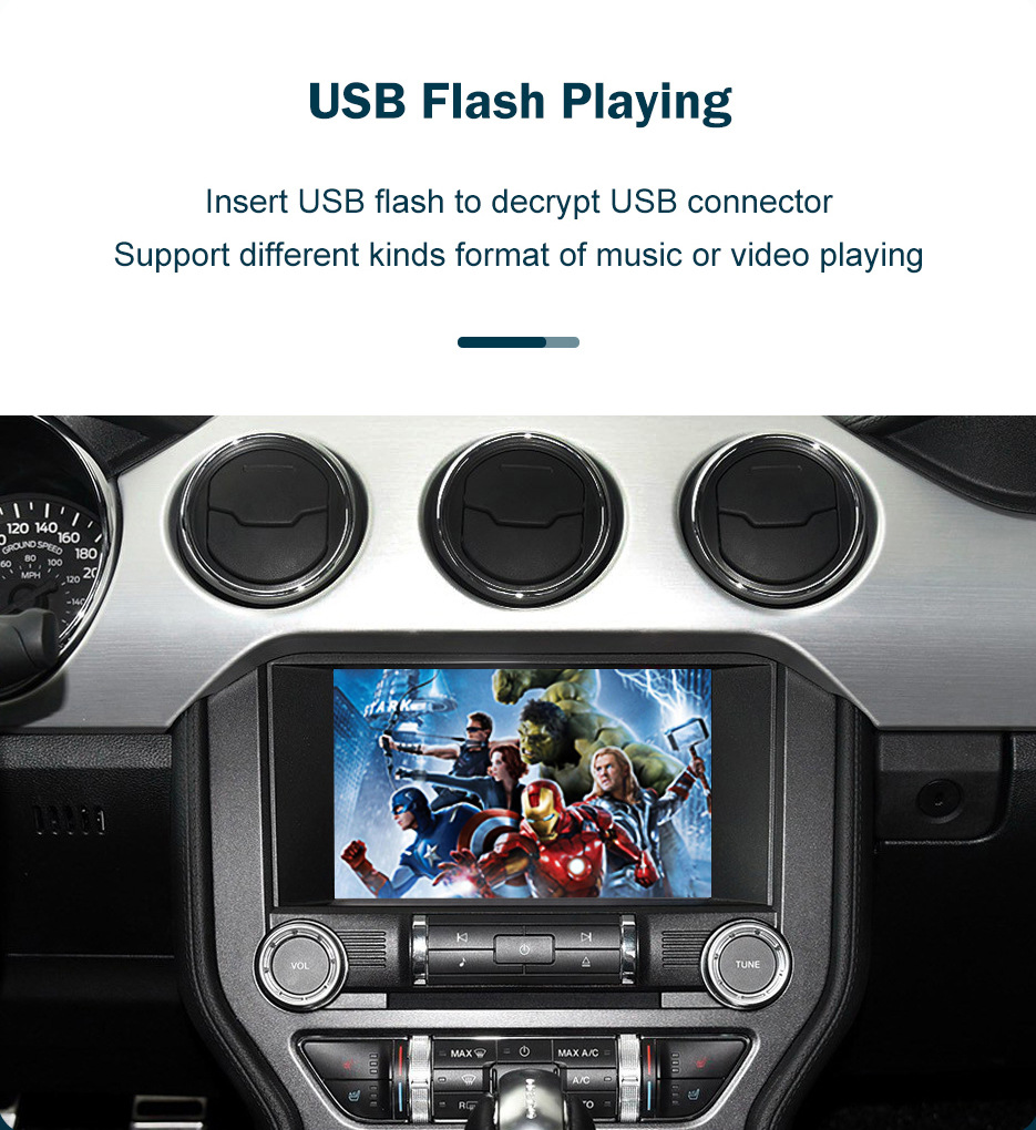 Road Top Wireless Apple CarPlay Is Suitable for Ford SNYC2 Ford Decoder Module Decoder Box
