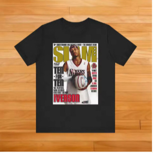 Allen Iiverson 76Ers Nba Grand Slam Cover T-Shirt, Basketball T-Shirt, Unisex Sports t