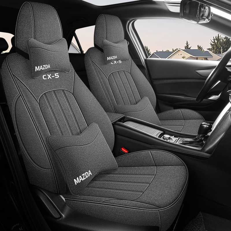 CX-5 Four Seasons | Mazda Modelə uyğun (Original) oturacaq örtükləri - gray