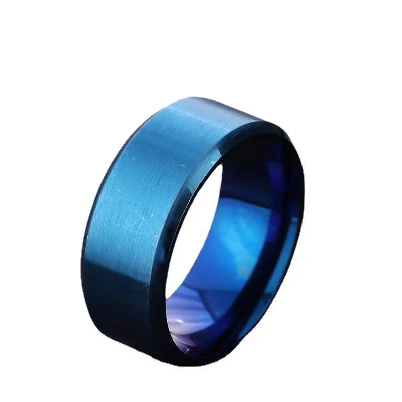 Simple Style Solid Color Stainless Steel Polishing Rings display picture 1