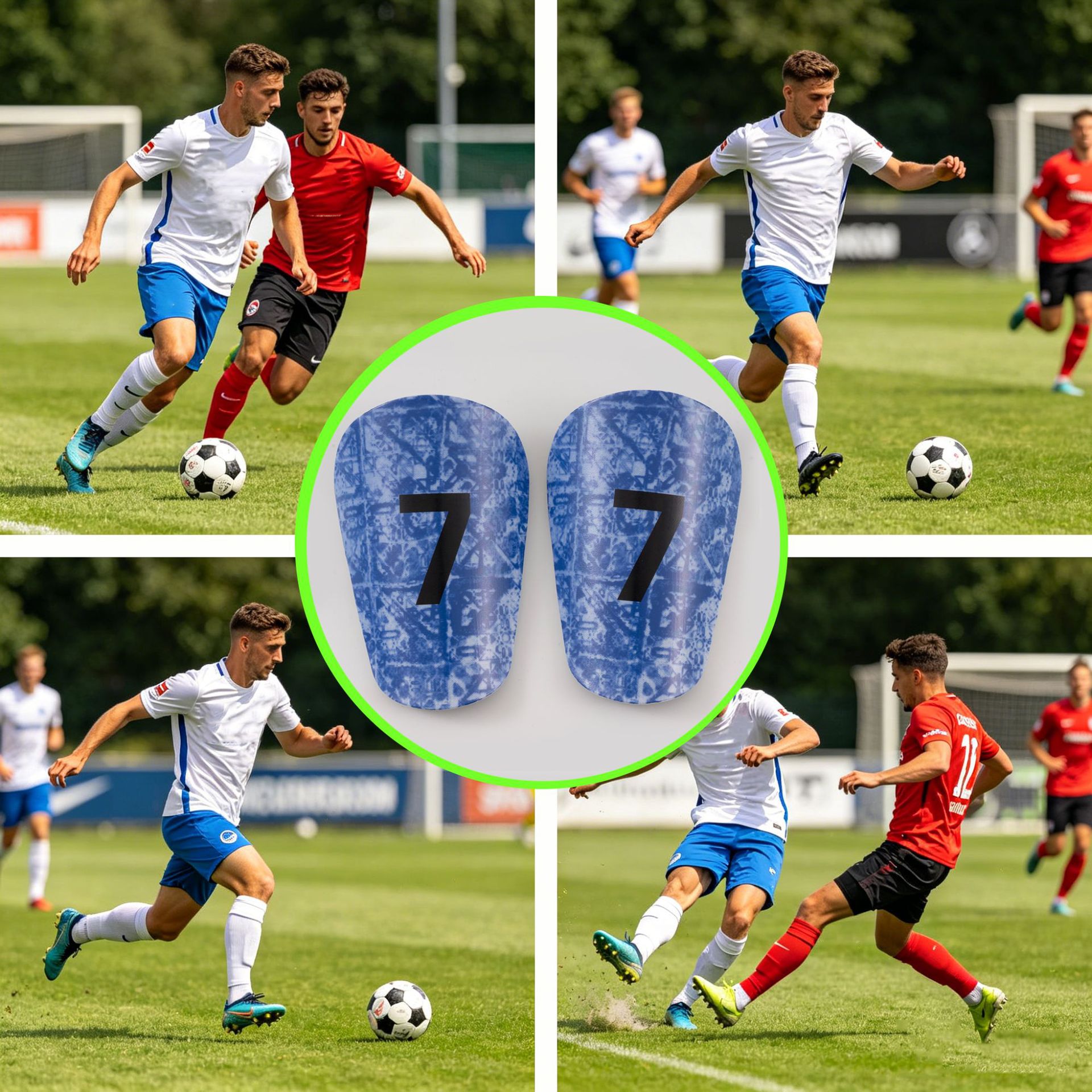 Football Shin Guard Children's and Adult Sports Protection Inserts