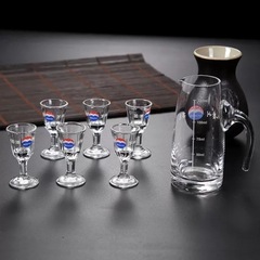 新しいワインセット、白ワインカップ、スピリットカップ、クリスタルワインディバイダー、小さなワインカップ、ギフトボックスセット、7点セット