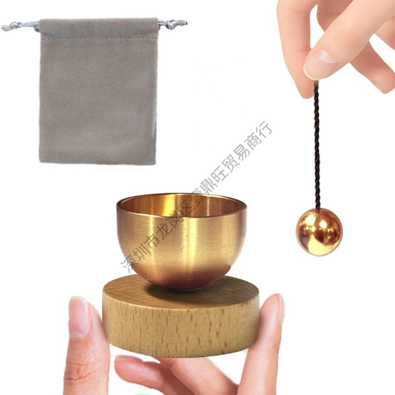 Wooden Pure Brass Wind Chime Set Yoga Meditation Mindfulness Stress Relief Dopamine Beech Doorbell Gift for Men and Women Wooden Pure Brass Wind Chime Set Yoga Meditation Mindfulness Stress Relief Dopamine Beech Doorbell Gift for Men and Women