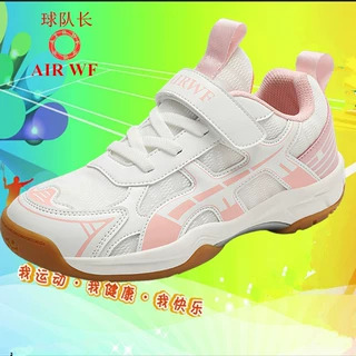 羽毛球鞋乒乓球运动鞋女童跨境外贸专业网球碳板防滑超轻网面男童