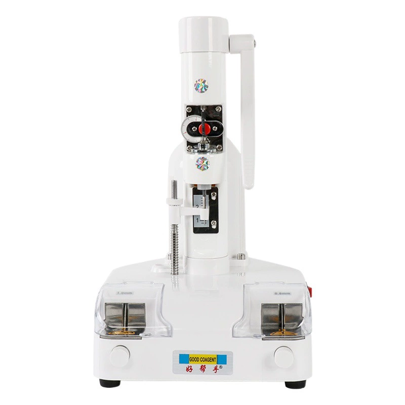 Хороший помощник безрамные очки штамповочная машина оборудование для обработки очков штамповка пила игровой автомат магазин очков оборудование для обработки очков