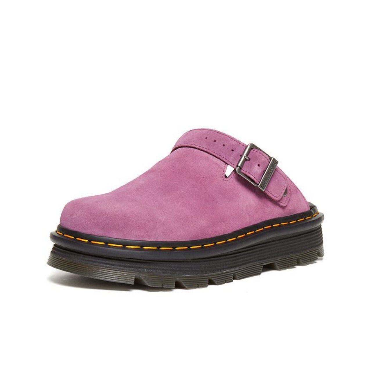 Dr. Martens ZebZag Suede Platform Mule