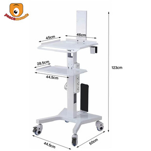 Dental Mobile Trolley Oral Beauty Salon Clinic Medical Equipment Instrument Mobile Storage Multi-Function Trolley