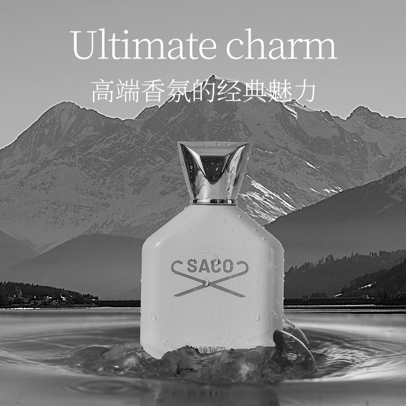 Perfume Unisex SACO Silver Fairy Spring, Aroma Floral y Frutal, Fragancia Duradera, Ligera y Fresca, Aroma Natural, 100 ml