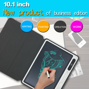 Business Model 10.1inch Lcd Handwriting Board Lcd Light Energy Digital Drawing Board Hand-Painted Board Smart Small Blackboard Writing Board