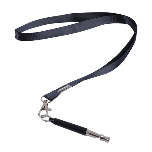 Dog Training Device [Factory Direct Sales] Ultrasonic Adjustable Dog Whistle Lanyard Dog Flute Pet Training Dog Whistle