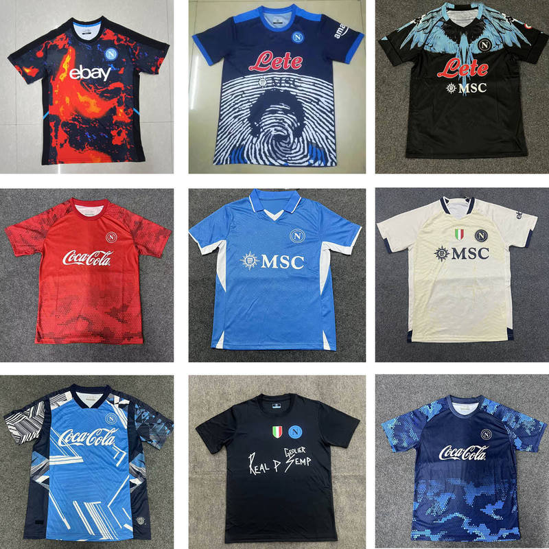 Naples Home and Away Football Uniforms, Fan Version, Pre-Match Uniforms, Training Uniforms, Commemorative Football Uniforms Naples Home and Away Football Uniforms, Fan Version, Pre-Match Uniforms, Training Uniforms, Commemorative Football Uniforms