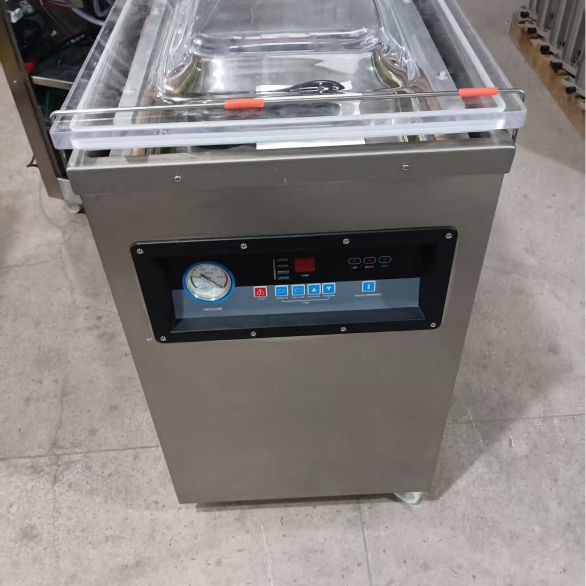 2025 400 máquina convencional de cámara única máquina de envasado al vacío de computadora máquina de sellado