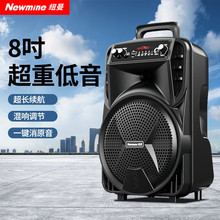 纽曼N509广场舞音响8寸大功率户外移动便携式家用手提蓝牙音箱