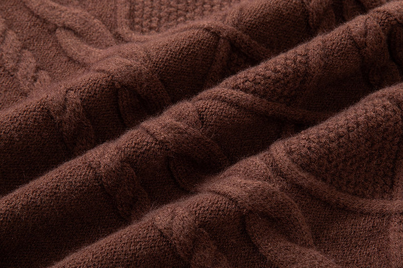 Herren Strickjacke Mit Stehkragen Lässige Strickweste_voghion.com