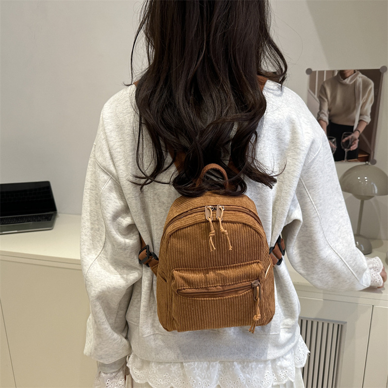 Nueva mochila coreana para mujeres 2025 nueva bolsa de estudiantes de cordillera de estilo extranjero, mochila de viaje de chicas