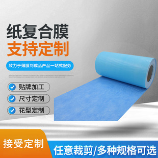 Paper Composite Film Pe Material Film Composite Paper Dental Bib Film Extrusion Casting Composite Film Material Baihao