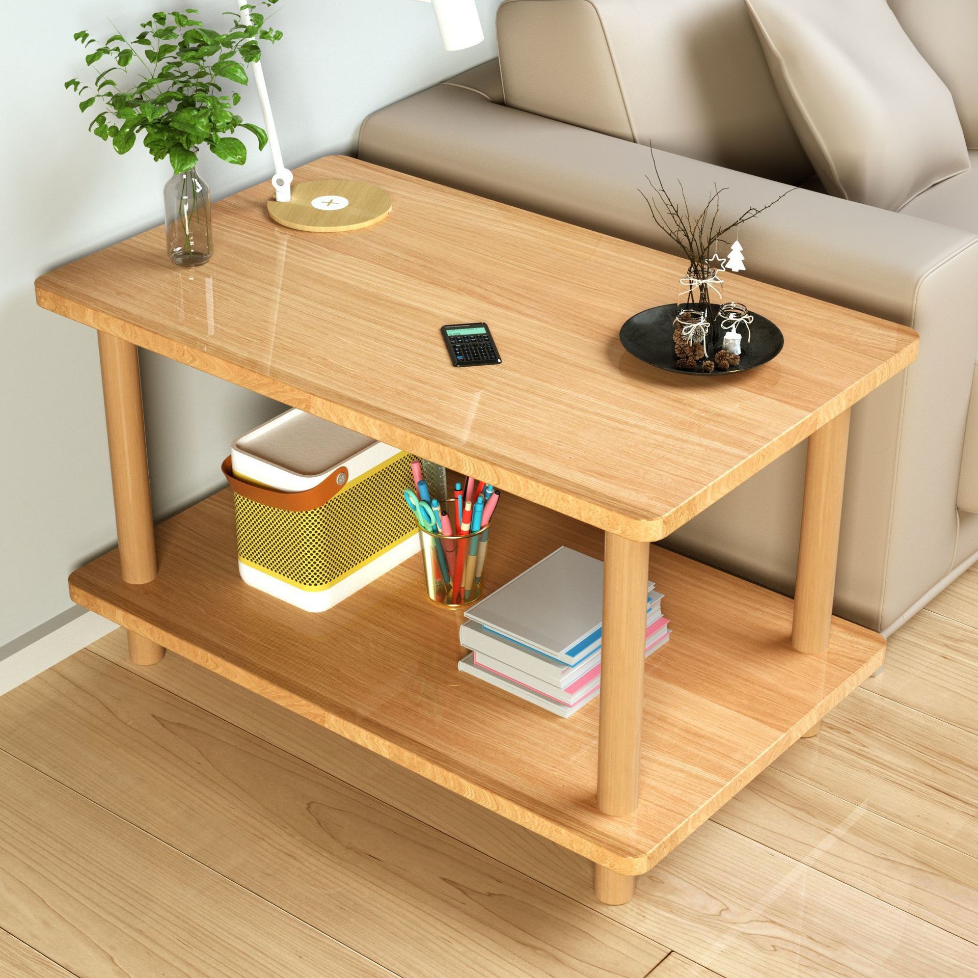 Fábrica directa pequeña mesa de cabecera de alquiler de alquiler de habitaciones mesas de cabecera de dormitorio mesas de té mesas image 10