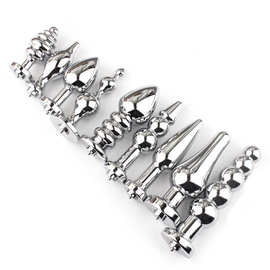 金属不锈钢电击马眼插棒尿道扩张器刺激同志另类玩具成人情趣用品