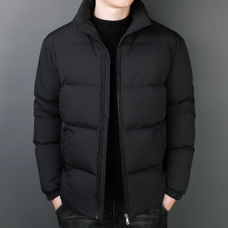 Oversize зимнее утепленное пуховик для подростков, усиленная теплоизоляция, высокий воротник, размеры M–3XL, черный/кремовый/кофейный