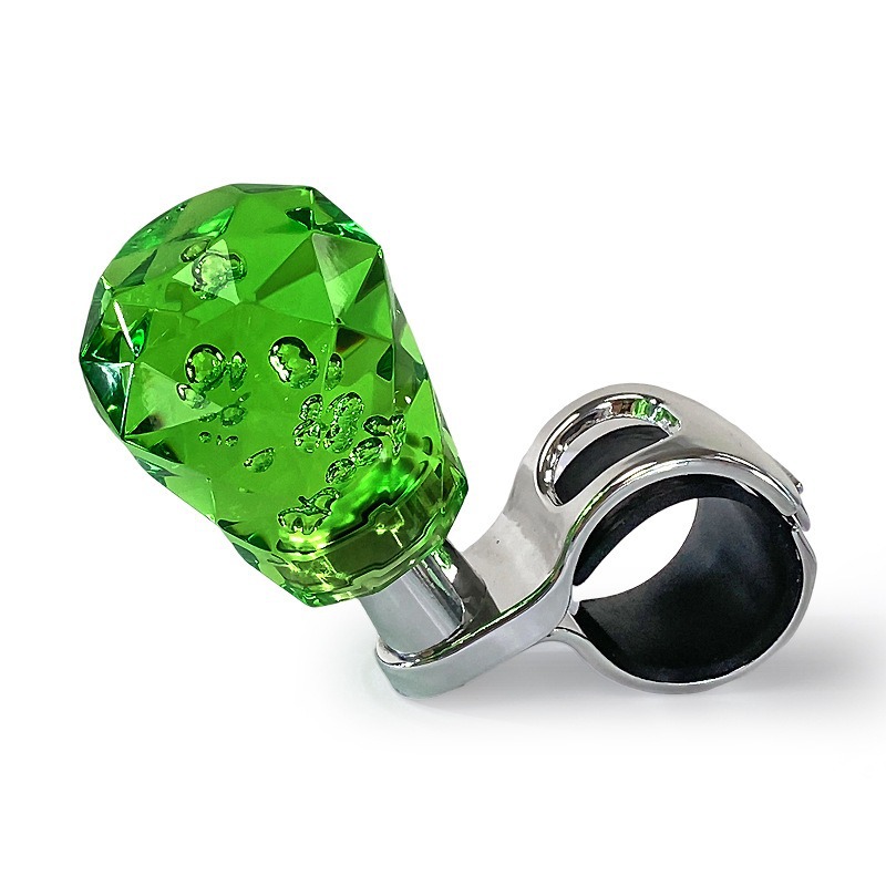 Cross-Border Hot-Selling Car Steering Wheel Booster Ball Universal Acrylic Crystal Booster Labor-Saving Bearing Auxiliary