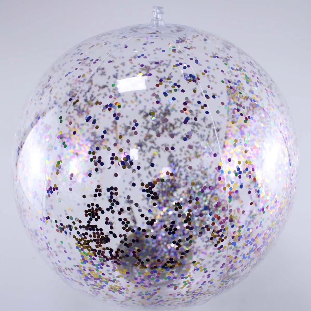 팽창 후 40CM 컬러 스팽글 볼