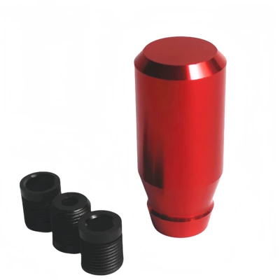 Car modification Universal Gear head Heavy metal magic color gear head manual gear modification gear handle head gear lever personality (Cab and accessories) - red