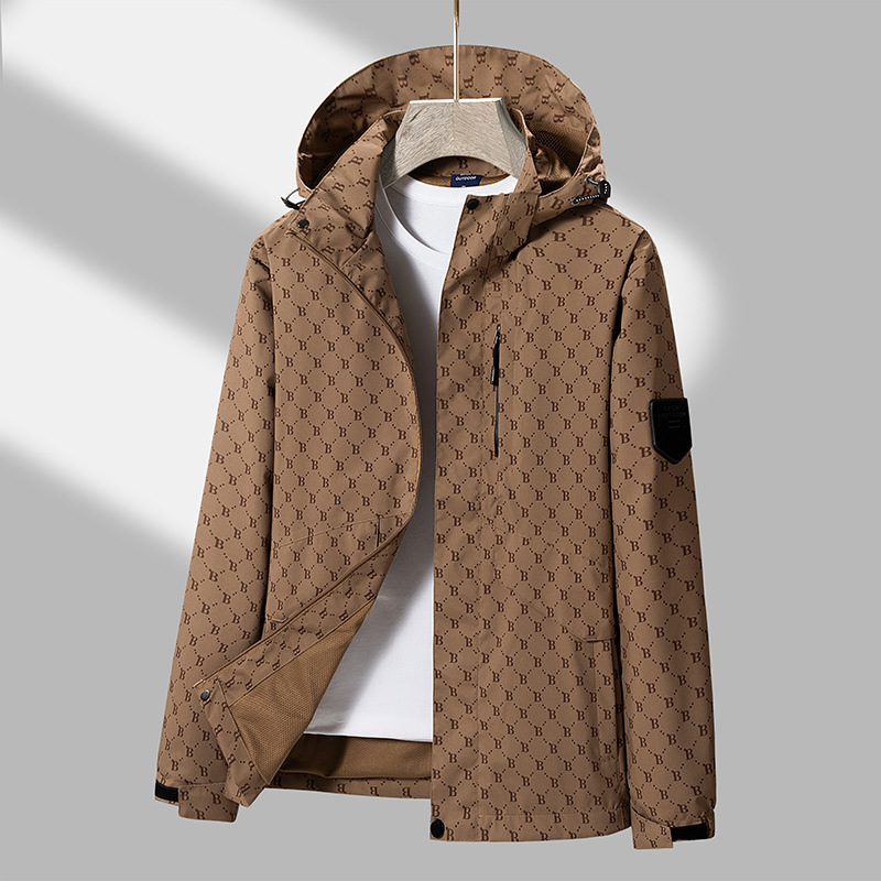 Chaqueta deportiva para hombres 2023 primavera nueva ropa de asalto casual para hombres primavera chaqueta impermeable al aire libre ropa de hombre
