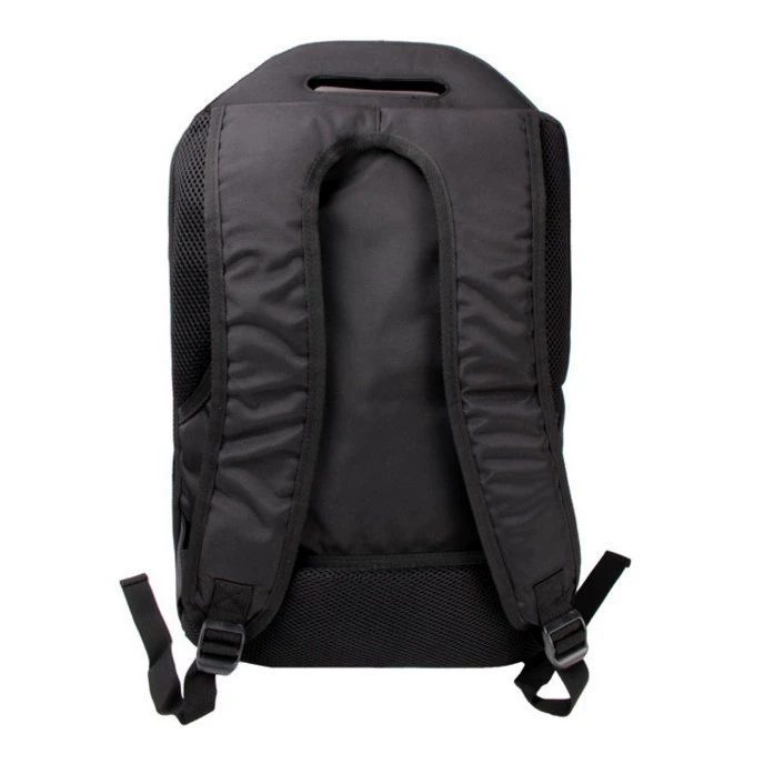 Black backpack for leisure one shoulder, oxford cloth