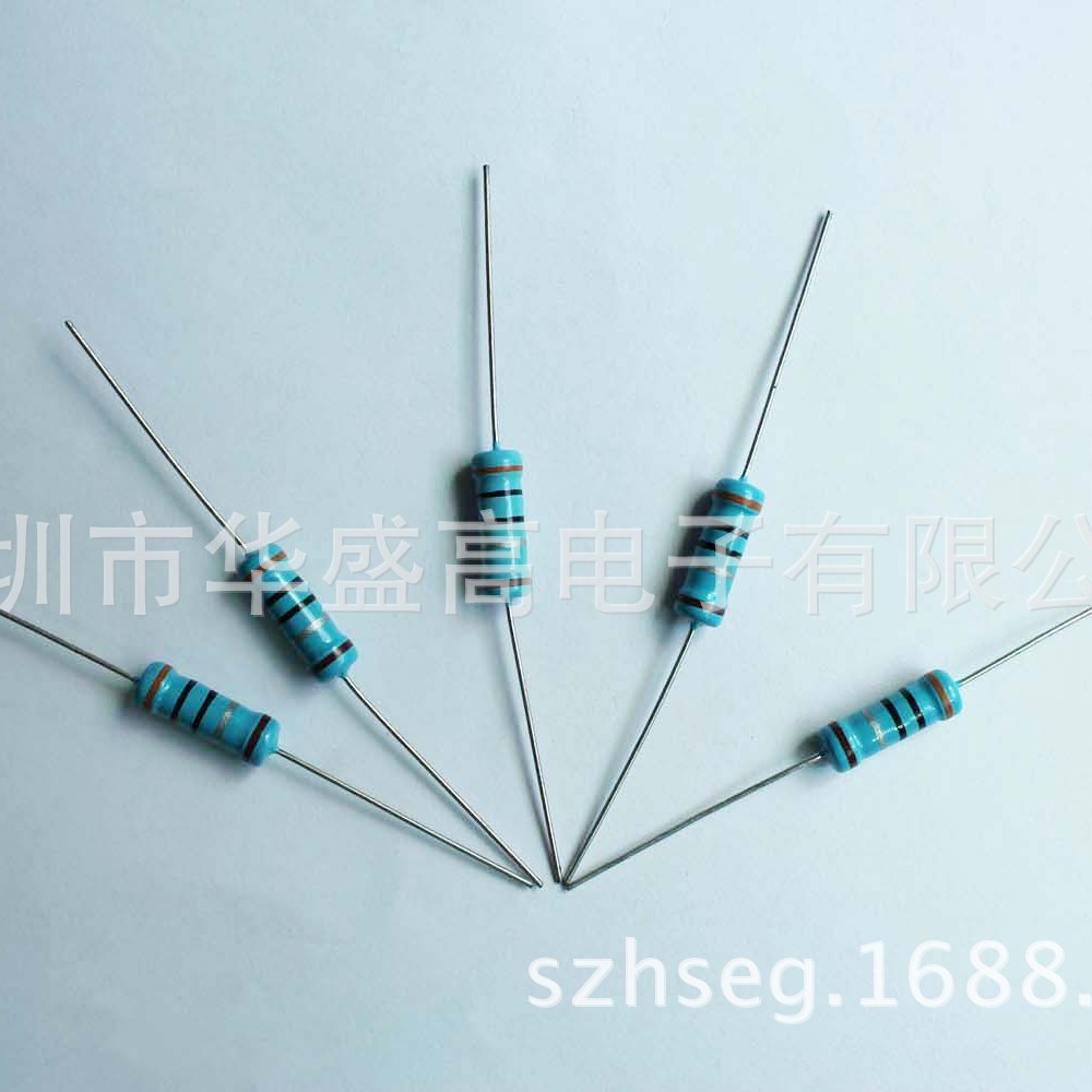 供应金属膜电阻1/4W系列产品 可 卧式/立式编带