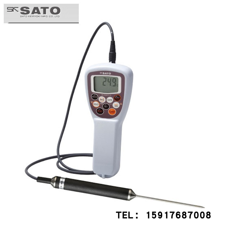 日本SATO佐藤数字温度计防水测温仪8062-00 SK-250WPII-N