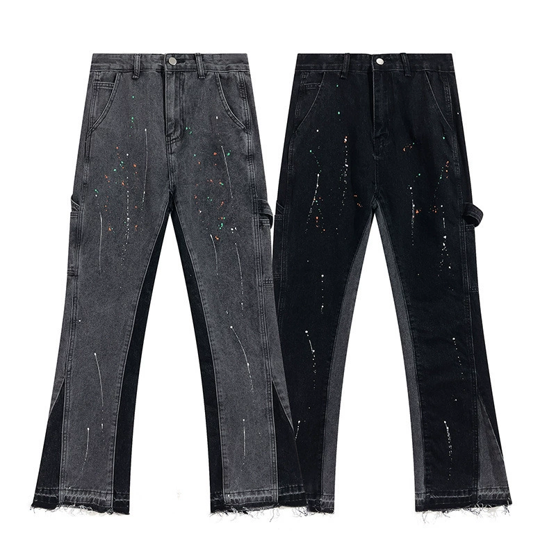 Галерея DEPT Micro -La Джинсы American high -street loose water washing