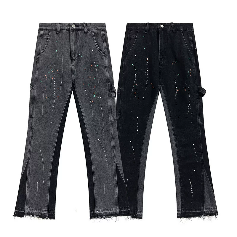 Галерея DEPT Micro -La Джинсы American high -street loose water washing