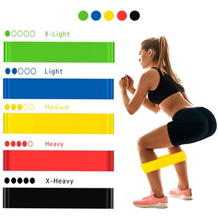 Factory direct belt standard five color strength resistance belt hip thin leg tension Belt Fitness Equipment