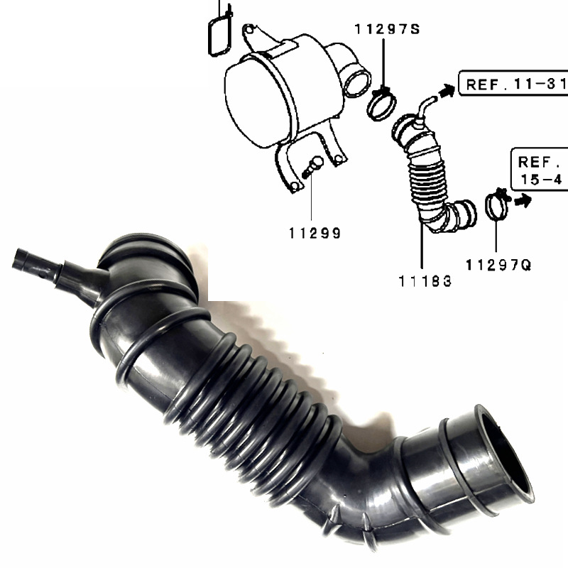 Md160939 Is Suitable for Mitsubishi Pajero V24 V34 V44 90-04 Engine Intake Air Pipe