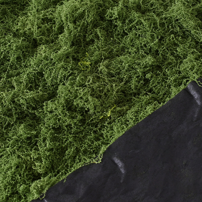 Simulación de musgo filamento césped artificial musgo micro paisaje diseño de césped en maceta plantación en maceta pavimentación paisajística mayorista