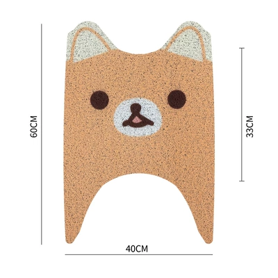 Avtomobil döşəmə paspasları Mat Wire Ring Can Be - shiba-inu-need-to-be-cut-by-yourself-4060cm-custom-cut-short-electric-motorcycle