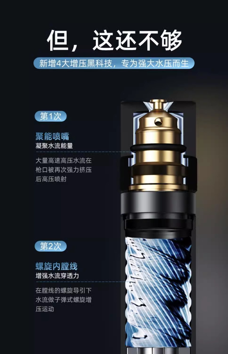 Car Wash Water Gun Nozzle, High-Pressure Water Gun for Home Use, Special Hose for Washing, Watering Flowers, and Watering Vegetables, Powerful Booster Hose Nozzle